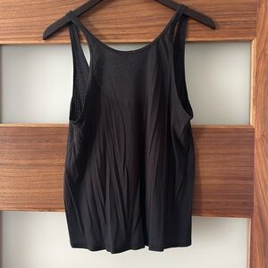 Lululemon black cotton tank